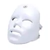 Espectrómetro LED de Siete Colores Instrumento de Belleza de 7 Colores Uso Doméstico Facial Antienvejecimiento Mascarilla de Belleza Dispositivo de Rejuvenecimiento de la Piel Mascarilla de Terapia de Luz