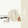 Calcinha de Renda para Menina Desejo Puro Cintura Alta Fina Controle de Barriga 10A Seda Antibacteriana Jacquard Francês Malha Leve de Luxo Shorts