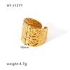 Nuevo anillo de diseño original, ligero, de lujo, de nicho, de alta calidad, anillo ajustable para el dedo índice, anillo abierto para mujer.