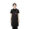 Avental de Lona Personalizado Impermeável e à Prova de Óleo Novas Roupas de Trabalho Resistentes a Manchas Catering Cozinha Verão Fino Publicidade Amazon