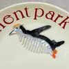 Novo Pente de Acetato com Desenho de Animal Divertido Pássaro Fofo Lagosta Pente de Cabelo Pente de Bolso Portátil Acessório de Cabelo