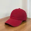 Gorra de Béisbol de Estilo Coreano con Bordado de Números Nicho Moda Femenina Versátil Adelgazante Facial Gorra Plana de Pareja Hombres Ins Tendencia Pareja