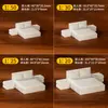 Mesa Silla Sofá Caja de Arena Muebles Miniatura DIY Hecho a Mano Modelo de Plano de Piso Interior Figura Casa de Muñecas Muebles Adornos