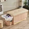Cama de Masaje Tailandés Yimeijia Peluquería Salón de Belleza Especial Terapia Capilar Circulación de Agua Fumigación Salón de Belleza Peluquería