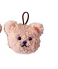 Etiqueta de Nombre de Oso Estilo Coreano, Colgante de Muñeco Oso Lindo para Bolso, Llavero Colgante con Etiqueta de Nombre para Niños