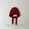 Chapéu de Lã Simples de Tricô Estilo Coreano para Crianças, Chapéu Pulôver Quente e à Prova de Frio para Uso Externo para Homens e Mulheres, Chapéu Versátil para o Frio