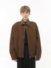 MTLCLOTHES ropa de hombre otoño nuevo retro coreano cleanfit simple básico costura solapa chaqueta