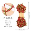 10m Corda de Cera Colorida Fita de Folha Folha de Salgueiro Rattan Feito à Mão DIY Adereços Decorativos para Headband Chapéu Folhas