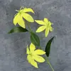 Lirio de Fuego Película de Impresión 3D Flor de Simulación Boda Hogar Hotel Decoración Transfronteriza Adornos de Flores Artificiales Venta al por Mayor