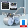Suporte de Cotovelo Transfronteiriço Roda Abdominal Equipamento de Fitness, Máquina de Abdominal, Roda Abdominal com Retorno Automático para Uso Doméstico, Antiderrapante