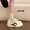 Zapatillas de mujer A-Gan 2026 nuevo modelo popular para primavera y otoño, versátiles zapatos deportivos casuales blancos planos