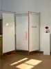 Eixo Óptico Criativo DIY Tela Móvel de Três Dobras para Divisória de Entrada de Sala de Estar Doméstica Suporte Decorativo Portátil para Sala de Estar Varanda