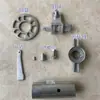 Accesorios para andamios con bloqueo de disco: cerradura recta, cabeza de cerradura de barra horizontal, pasador de placa de cabeza de cerradura de varilla de amarre diagonal (galvanizado).