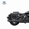 Coche muscular Wolf adecuado para construcción matón gordo 900 bolsa lateral bolsa lateral caja lateral retro modificación bolsa para casco impermeable liberación rápida