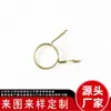 Jiangsen Metal Grampo de Mola de Fio Único Prensado Manual Personalizado Abraçadeira para Mangueira Diâmetro Interno 5-30mm Mola de Forma Especial