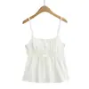 2598-2026 Primavera/Verano Nueva Moda Estilo Chica Popular Top Strapless de Tirantes Finos Estilo Europeo y Americano Sexy Ajustado para Mujer
