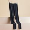 Pantalones Cálidos de Terciopelo Alemán para Mujer Talla Extra Grande Chica Gordita Cintura Alta Pantalones de Otoño Ropa Interior Leggings Pantalones Gruesos con Forro Polar para Otoño e Invierno