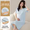 Nova Camisola de Verão Xiyue em Modal com Bojo, Vestido de Casa Casual e Confortável para Gestantes antes e depois do Parto