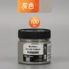 Set de Pintura Acrílica Marley para Estudiantes de Arte, Envases Grandes para Pintura, Graffiti, Arte Mural, Bricolaje, Botella Blanca, Enbolsado, 500ml