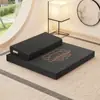 Almofada de Meditação, Tapete de Meditação, Tapete de Joelhos e Adoração Futon, Tapete de Meditação e Adoração, Tecido Dobrável Espessado para Casa, Tapete de Meditação de Fibra de Coco