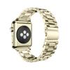 Adequado para Apple Apple Watch Pulseira de Relógio Metal Aço Inoxidável 304 Três Contas Huawei Samsung Acessórios