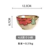 Vajilla en idioma Hua, adecuada para tazón de cerámica de estilo japonés, tazón de arroz simple y creativo para el hogar, tazón de fideos, tazón de sopa, plato, ligero defecto.