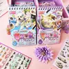 Pegatinas con diseño lindo de gato y perro, precortadas y listas para usar, estilo caricatura, adorables, para álbumes de recortes infantiles, pegatinas decorativas y diseño de escenas creativas