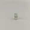 Buje exterior de aleación de aluminio moleteado con rosca interior, manguito cilíndrico de aluminio moleteado, piezas de aluminio torneadas no estándar para tornos paralelos