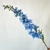 Flor Artificial de Nuevo Producto Transfronteriza Delphinium Boda Decoración del Hogar Flor Falsa Flor para Guía de Camino Arreglo Floral Accesorios para Fotografía