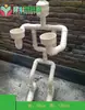 Canto de Plantas do Jardim de Infância Suporte de Flores de Animal de PVC Criativo Varanda Tubo de Água Plantio de Vegetais Plantas Verdes Aquário Tubulação Vaso de Flores Sem Terra