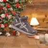 Zapatillas de Entrenamiento Alemanas de Suela Gruesa con Diseño de Nicho Estilo Coreano para Mujer, Nuevo Estilo Versátil Invierno 2026, Zapatillas Casuales Forradas de Felpa