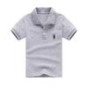 2026 Camisetas de Verano de Color Puro de Manga Corta para Niños y Niñas Ropa Kidsren Camisas Polo para Niños de Edad Media y Mayores Uniformes de Clase para Escuela Primaria y Jardín de Infancia Camisetas