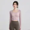 Conjunto de Yoga de Dos Piezas de Malla para Mujer, Estilo Nuevo Primavera y Otoño 2026, Manga Larga para Yoga, Correr, Fitness, Pilates