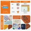 Alfombrilla de ratón de cuero de fábrica, Alfombrilla de escritorio extragrande, En stock para dropshipping, Tamaño y patrón personalizados para empresas, Impermeable y resistente a la suciedad