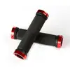 Puños para Manillar de Bicicleta en Stock, Manillares para Bicicleta de Montaña, Manillares de Aleación de Aluminio con Bloqueo Doble Cara, Manillares Antideslizantes para Bicicleta de Piñón Fijo
