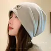 Gorro de Maternidad Slouchy Gorro de Lana para Mujer Gorro Postparto Verano Delgado Otoño Invierno Gorro de Maternidad Gorro Cortavientos Ropa de Dormir Circunferencia de Cabeza Grande