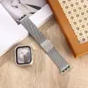Adecuado para Correa de Reloj de Metal Apple S10 Acero Inoxidable Milanés iWatch Novena Generación Se 20% de descuento Hebilla Magnética Apilada Estilo Nuevo para Hombres