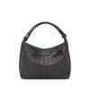 Design de Nicho Moda Casual Bolsa de Mão Feminina Versátil Pequena Fresca Texturizada Bolsa de Ombro/Axila Bolsa de Couro Trançado