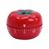Temporizador de Cozinha Despertador para Assar Temporizador de Tomate Temporizador Mecânico de Contagem Regressiva Tamanhos Grande e Pequeno Temporizador de Tomate para Estudantes