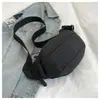 Bolsa Pequena de Nylon Estilo Coreano Simples para Mulheres 2026 Novo Modelo Bolsa de Ombro Texturizada para Axila Bolsa de Peito Bolsa Transversal Pequena de Cintura