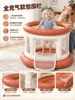 Trampolín Estilo Valla de Venta Caliente Transfronterizo Cama Elástica para Niños Jardín Sala de Estar PVC Engrosado Doble Persona OEM Personalizado