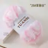 Terciopelo de Imitación de Visón Hilo de Pelo de Terciopelo de Visón Lana de Terciopelo de Visón Sombrero de Orejas de Gato Bufanda Tejida a Mano DIY Tejido a Mano Terciopelo Coral