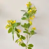 Flor Artificial Moderna Minimalista de Rama de Osmanthus Árbol de Osmanthus Artificial Arreglo Floral Flor Artificial Qianlixiang Decoración de Sala de Estar