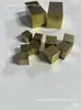 Cubo Bloco Quadrado de Latão Selo de Quatro Lados Bloco de Cobre 8/18/10/11/12/13/14/15/16/19mm Sólido