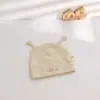 Chapéu de Bebê Chenjing Primavera e Outono Novo Chapéu para Fontanela de Bebê Masculino e Feminino Estilo K Desenho Animado Tentáculos Fofos Chapéu Fetal para Recém-Nascido