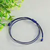 Pulsera tejida a mano con cordón de cera transfronterizo original para bricolaje, ajustable, unisex, versátil, correa de muñeca de cordón de cera estilo lujo ligero