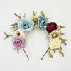 Cross-border super fada Mori flor feminina hairband Bohemia simulação de pano flor acessórios de cabelo viagem foto cocar atacado