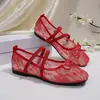 Sapatos Femininos com Laço Novo Estilo Boca Rasa Primavera e Verão Respiráveis Sapatos Baixos Femininos Cruzados com Cadarço Comércio Exterior 2026