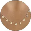Amazon Cadena de eslabones Flash Transfronteriza Elegante Collar de Corazón Abierto Estrella Abierta Joyería de Moda Trendy para Chicas