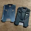 Fivela de puxar fácil cabo de aço forte puxar fácil fivela de montanhismo preta logo a laser telescópico crachá de trabalho chaveiro antifurto